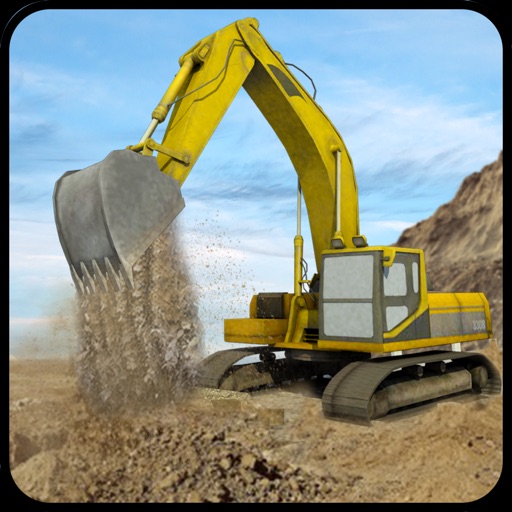 Big Rig Excavator Crane Operator & Offroad Mining Dump Truck Simulator Game