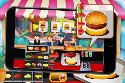 Cooking Burger Restaurant games maker humburger - náhled