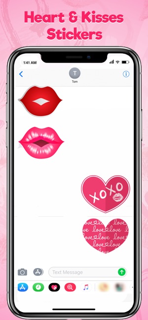 Heart and Kiss Stickers(圖4)-速報App