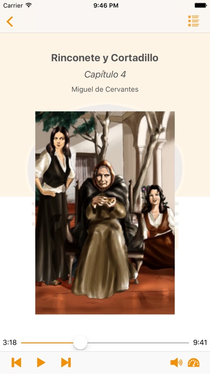 Audiolibro Rinconete y Cortadillo de Cervantes