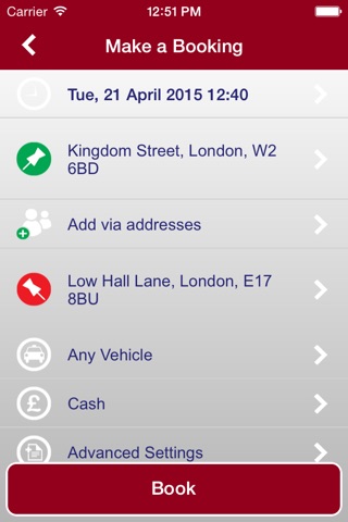 Swift Cars London Minicab screenshot 3