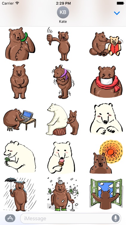 Dummy Bears Sticker Pack screenshot-2