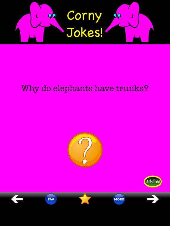 Best Corny Jokes! Silly, Funny & Clean Joke Book for Kids and Adults FREE! screenshot