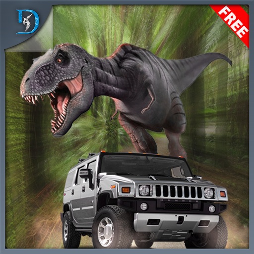 Dinosaur Escape Jungle 3d Icon