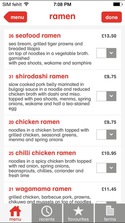 wagamama takeout