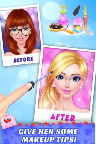 Back To School: First Date with High School Crush - Spa, Salon & Makeover Game for Girls screenshot 4
