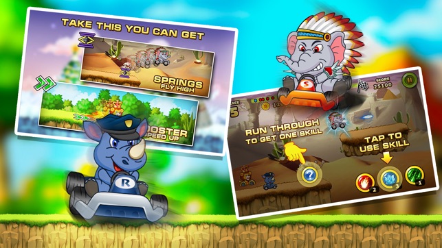 Big Bang Racing Zoo - Play The Cute Animal Runner(圖3)-速報App