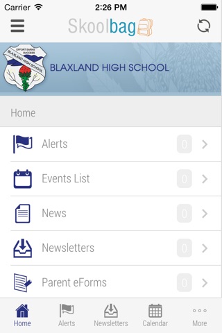 Blaxland High School - Skoolbag screenshot 2