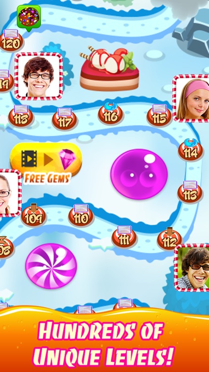 Candy Swap Fever - The Kingdom of Sweet Board Game screenshot-3