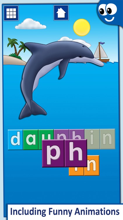 French First Words with Phonics: Kids Preschool Spelling & Learning Game screenshot-3