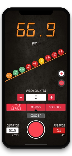 Baseball Pitch Speed Radar Gun(圖4)-速報App