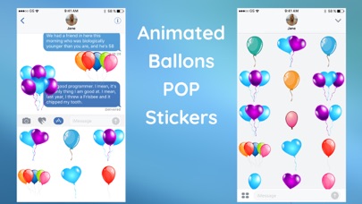 How to cancel & delete Animated Balloon Birthday Pack from iphone & ipad 2