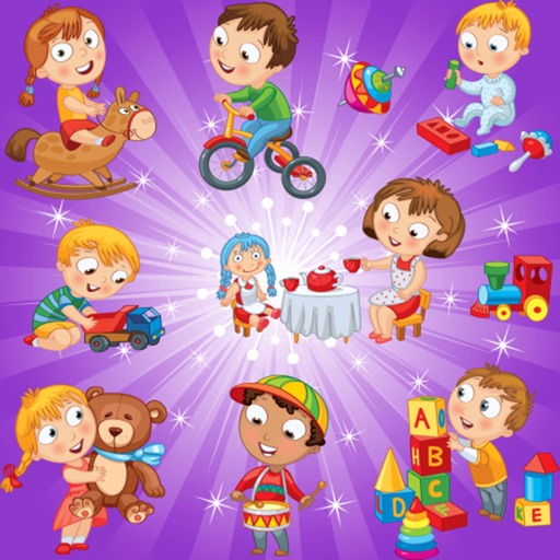 Toys Match Games for Toddlers and Kids ! Memo game iOS App