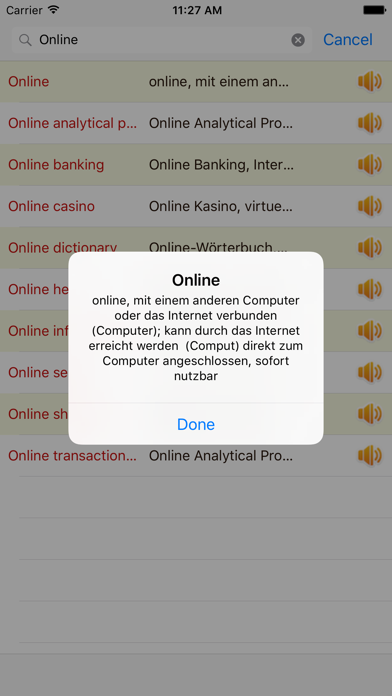 How to cancel & delete English German Dictionary Offline Free from iphone & ipad 1