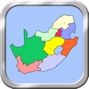 South Africa Puzzle Map