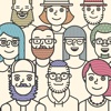 Flat Design Hipster Stickers