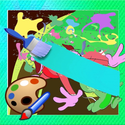 Paint For Kids Game Tom and Jerry Version iOS App