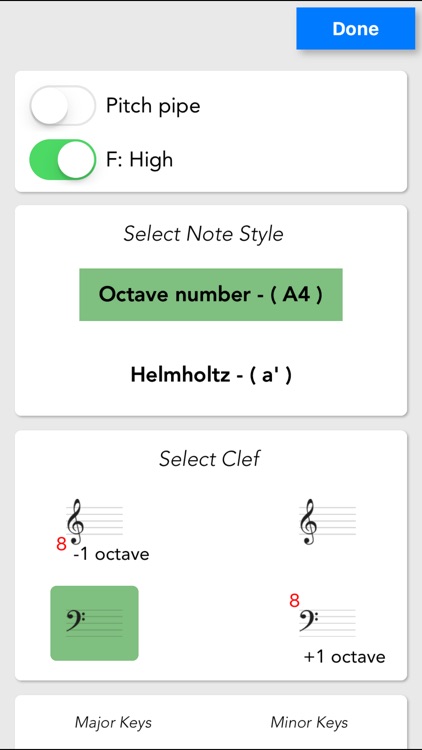 VoiceMyNote - Play tones by tapping the note sheet