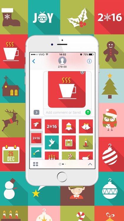 Xmas Stickers - Christmas Moji for iMessage screenshot-4