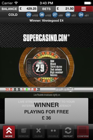 SuperCasino - Play live roulette & games for cash screenshot 4