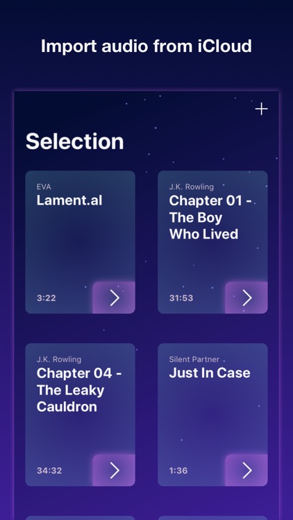 Drift: Night Time Audio Player