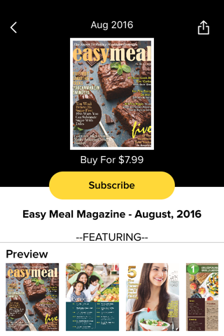 Easy Meal Magazine screenshot 3