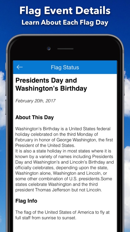 Flag Day - US Flag Calendar screenshot-3