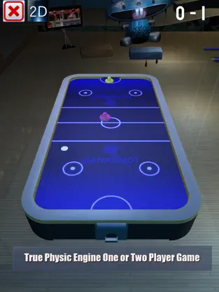 Screenshot 1 Real 3D Air Hockey iphone