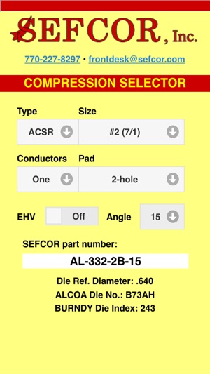 SEFCOR Compression Selector(圖1)-速報App