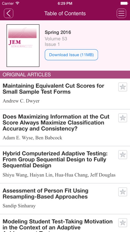 Journal of Educational Measurement screenshot-3