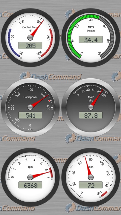 DashCommand - OBD-II gauge dashboards, scan tool