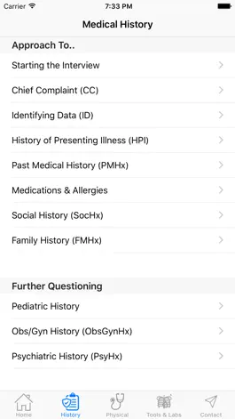 Game screenshot IPPA History and Physical Exam Reference apk