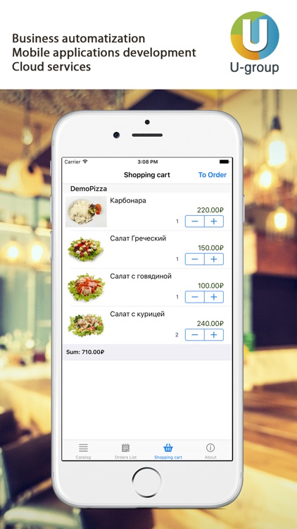 Marketplace Demopizza screenshot-3