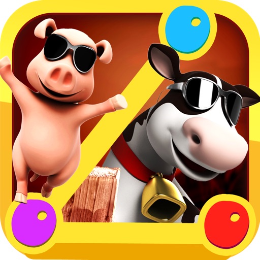 Two Farm Heroes Dots Pro : Family Crazy Fun Day in the little Party Barn - Puzzle Mania Edition icon