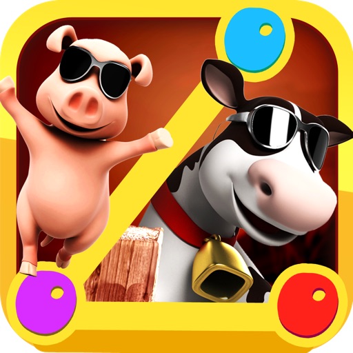 Two Farm Heroes Dots Pro : Family Crazy Fun Day in the little Party Barn - Puzzle Mania Edition Icon