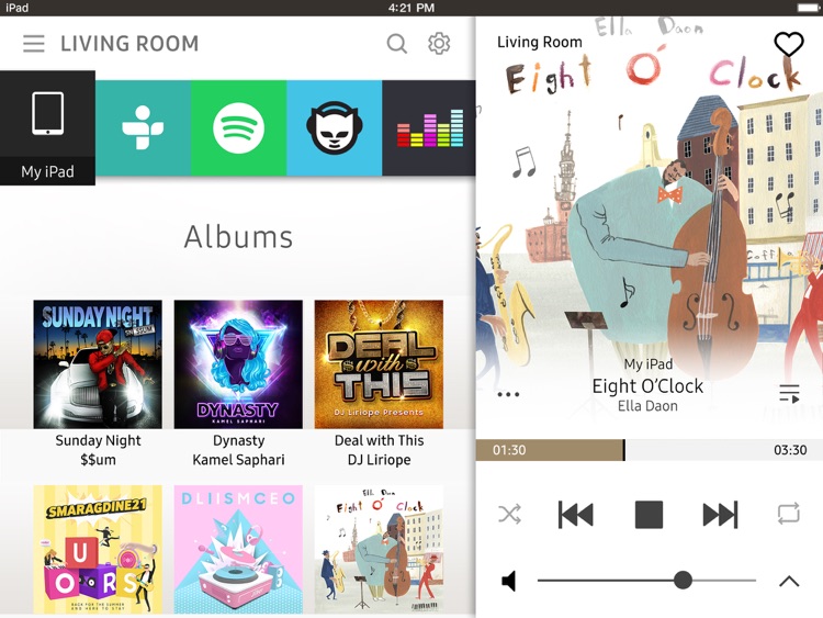Wireless Audio Multiroom iPad screenshot-4