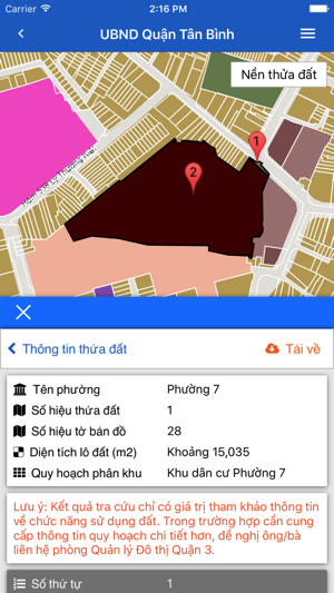 Thông tin quy hoạch Tân Bình(圖3)-速報App