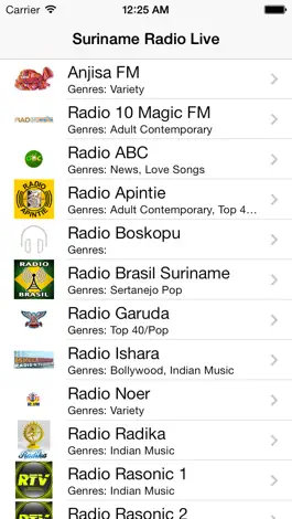 Game screenshot Suriname Radio Live Player (Paramaribo / Dutch) mod apk