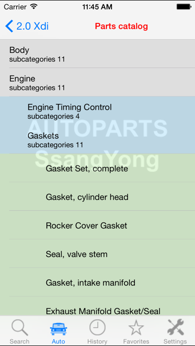 Autoparts for SsangYong Screenshot 5