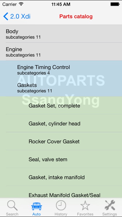 Autoparts for SsangYong screenshot-4