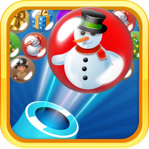 Christmas bubble shooter 2 : A seriously addictive christmas eve bubble explode adventure. iOS App