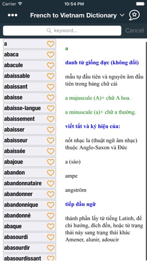 French Vietnam Dictionary(圖1)-速報App