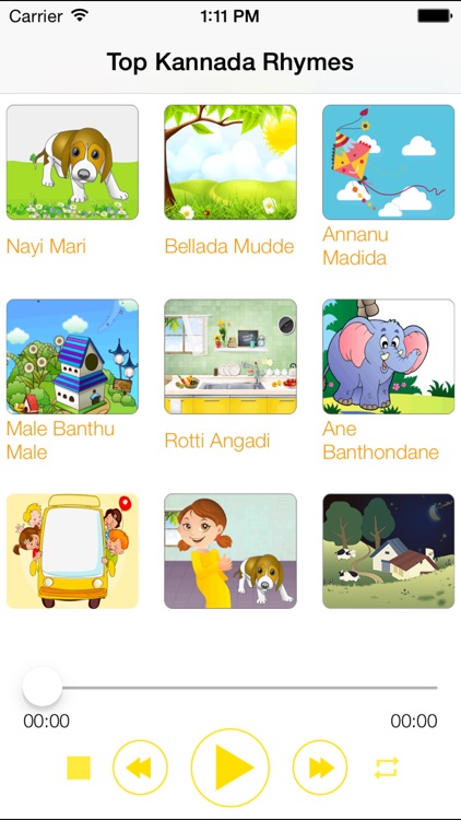 Top Kannada Nursery Rhymes screenshot-3