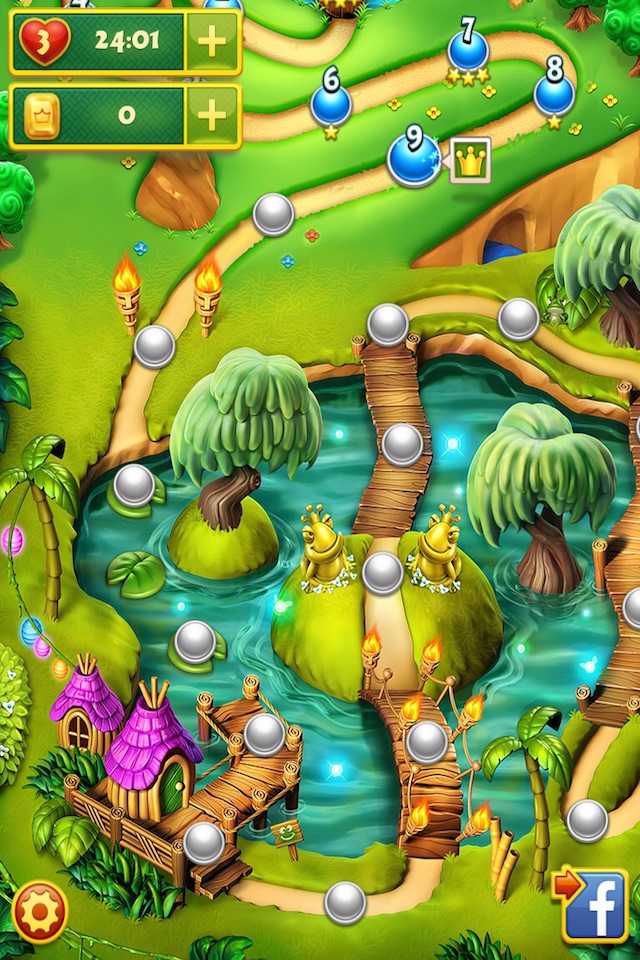 Forest Blast - 3 match puzzle splash game screenshot 3