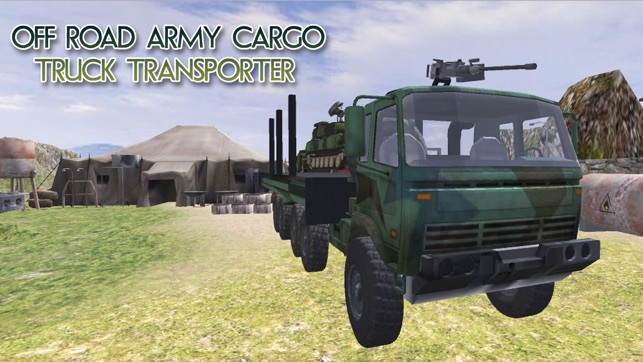 Off-Road Army Cargo Truck Transporter(圖2)-速報App