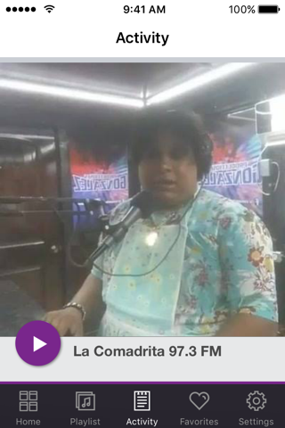 Скриншот из La Comadrita 97.3 FM