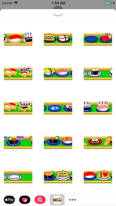 Japanese Food Animated Emoji screenshot 2