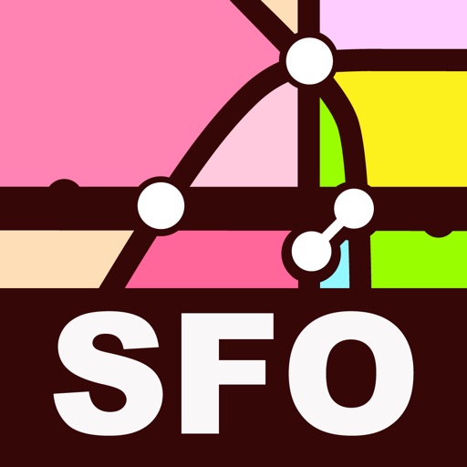 San Francisco Transport Map -  Metro Map and Route Planner