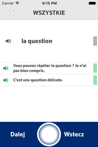 Fiszki 1000 słów - Francuski na co dzień screenshot 2