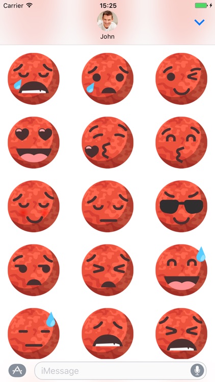 Fly to Mars! - Stickers for iMessage